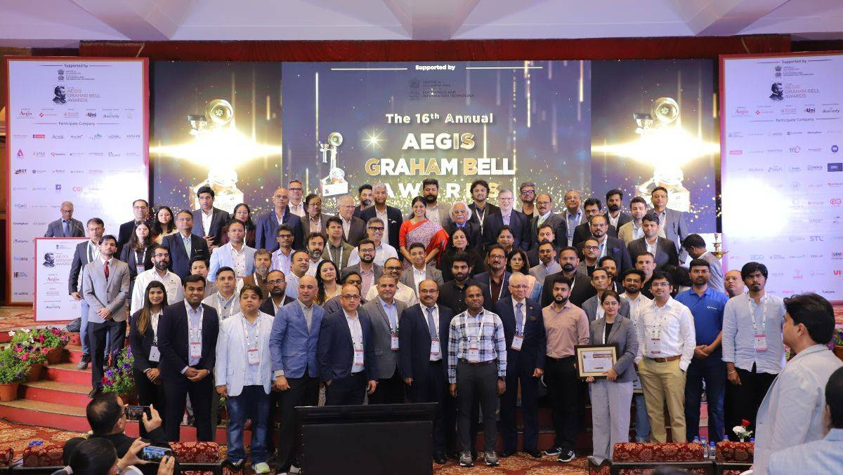 Aegis Graham Bell Award — group photo of all winners